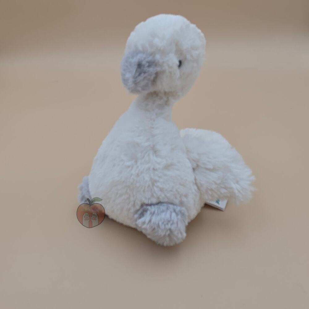 Jellycat Syllabub Swan Grey Chime - AUTHENTIC - NO HANG TAGS